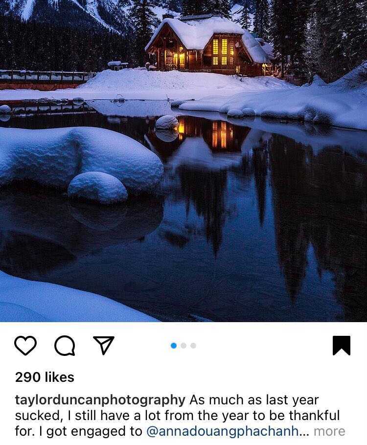 bookmarking a post on instagram