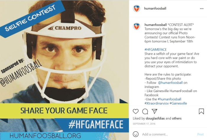 Instagram giveaways using user-generated content instagram story