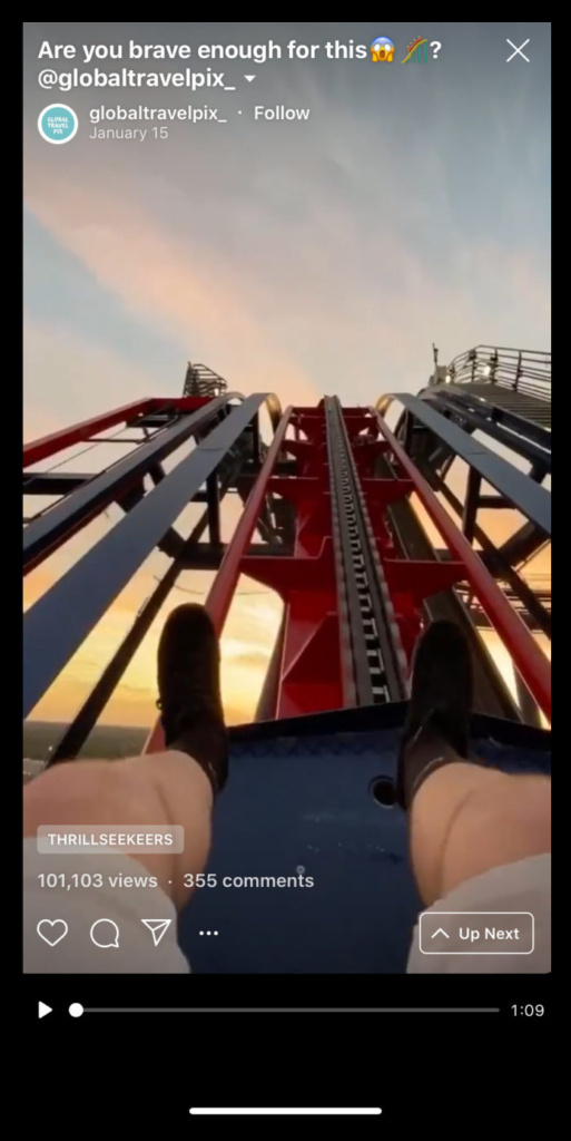 optimizing the first frame of a video For IG