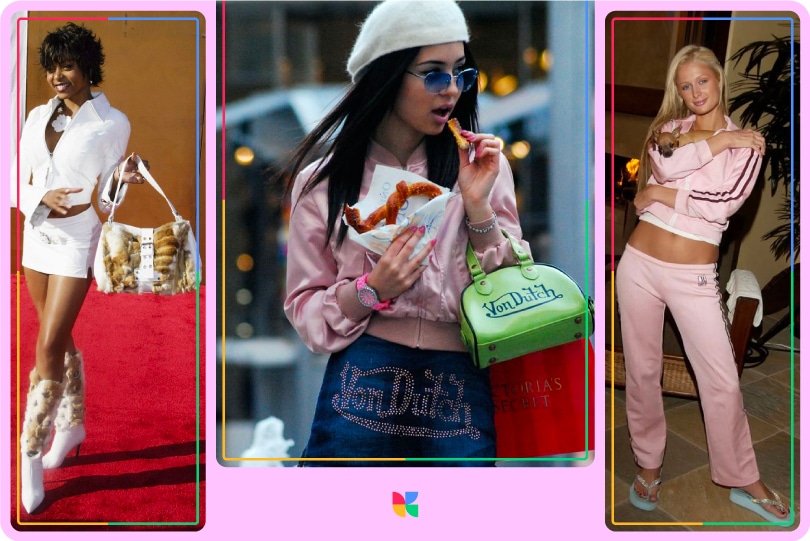 early 2000s aesthetic styles on instagram