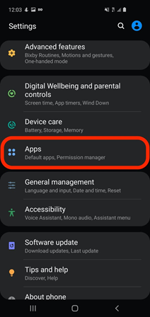 android app turning on instagram notification