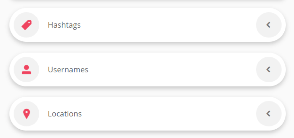 adding hashtags, locations, or other Instagram accounts 
