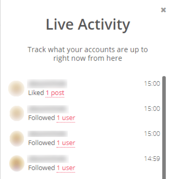 track every individual action with Gramista