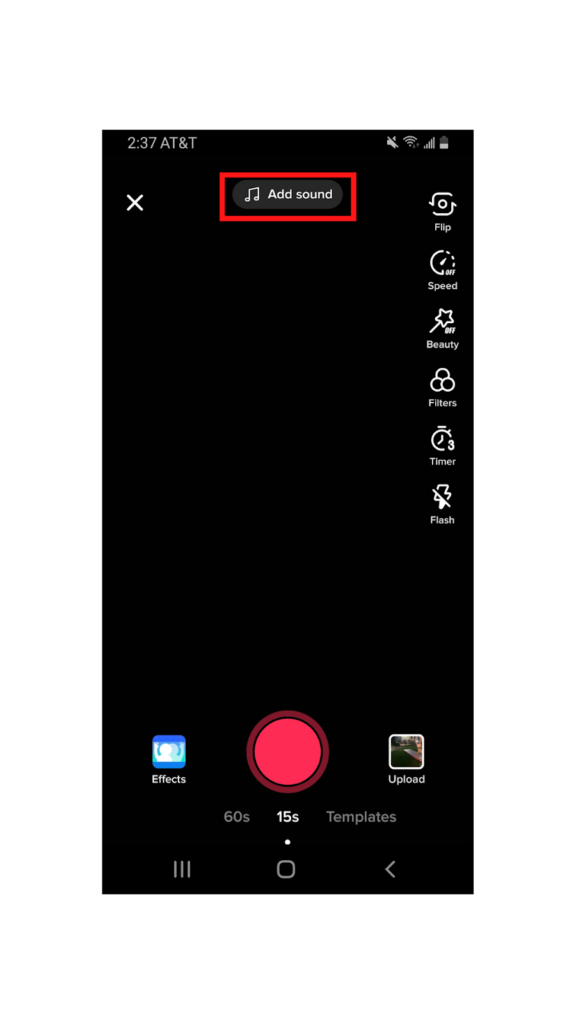 Picture of adding music from TikTok to Instagram