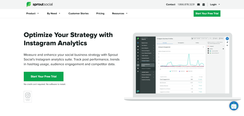 Sprout Social Photo Instagram Analytics