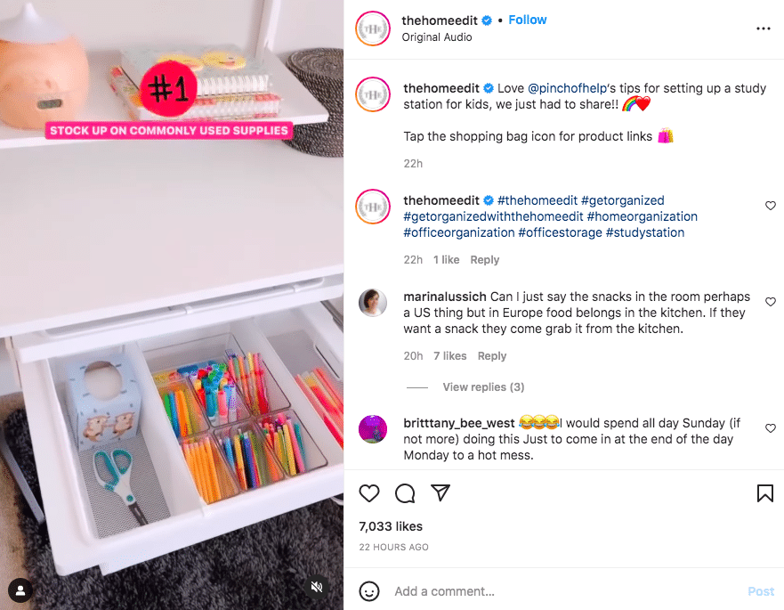 niche industries on instagram