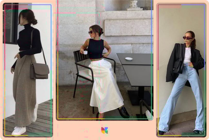 Girls with It girl Aesthetic kicksta