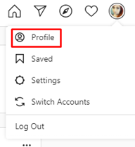 instagram profile setting screenshot