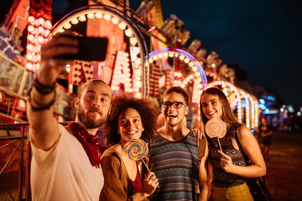 amusement park memories on instagram