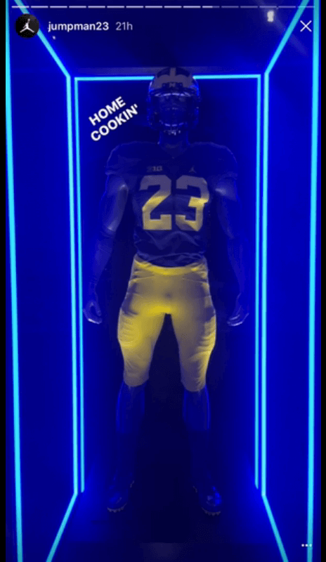 Jumpman Instagram Stories Example