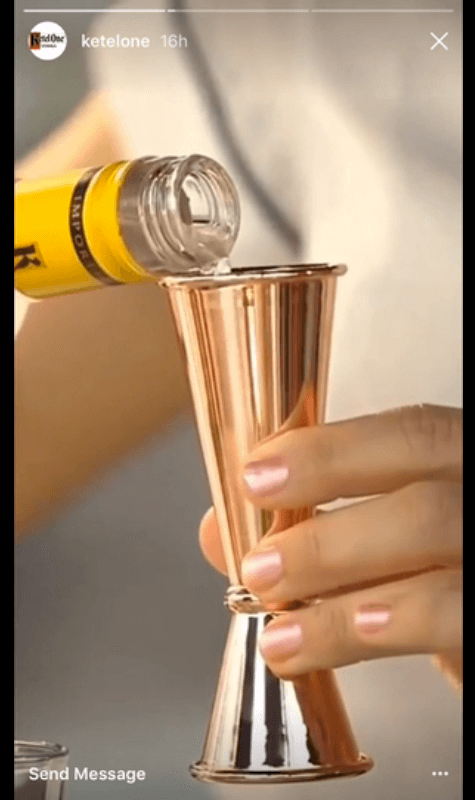 Kettle One Instagram Marketing