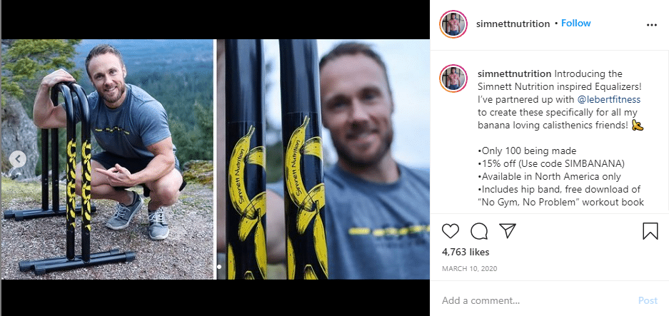 macro influencer simnet nutrition