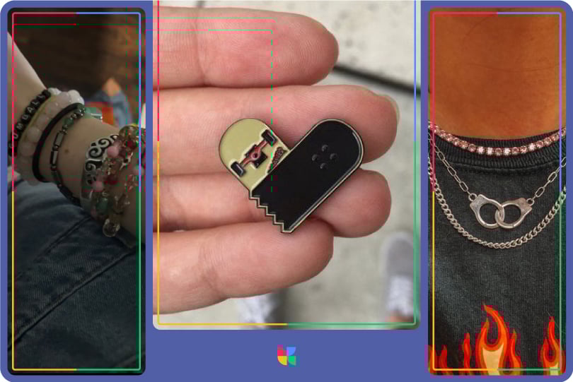 skater girl aesthetic details