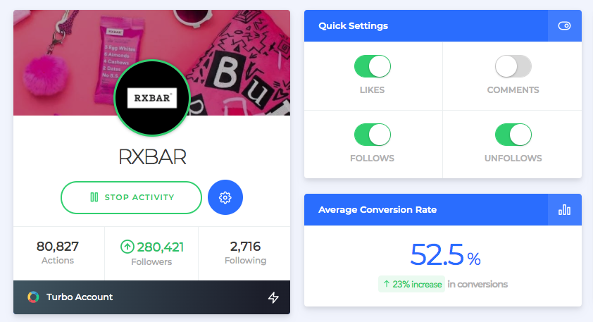 socialcaptain dashboard