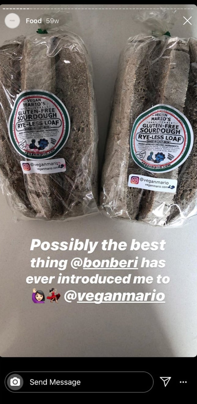 health-conscious Instagram food story