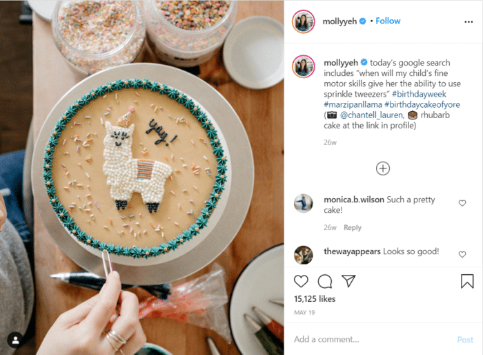 descriptive affiliate links on Instagram