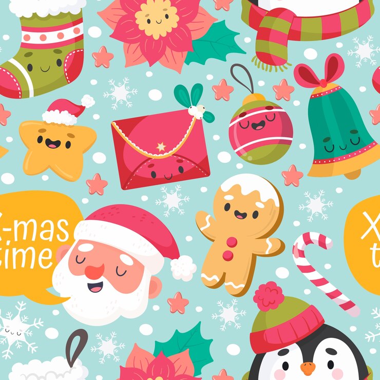 Cute Christmas illustration