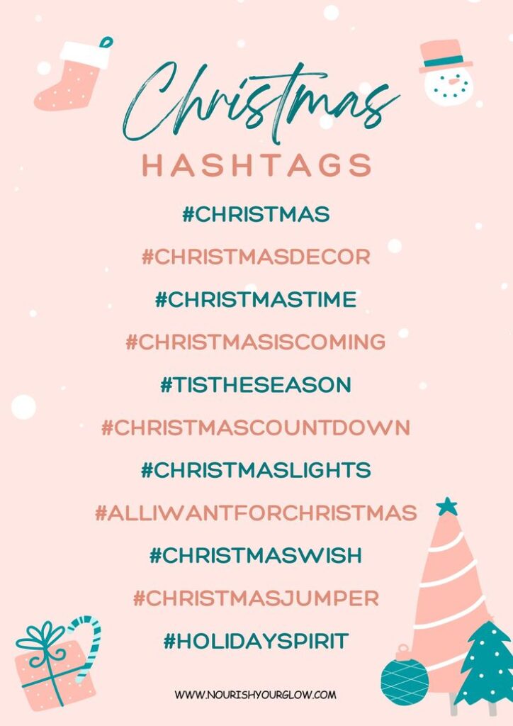 Christmas Hashtags