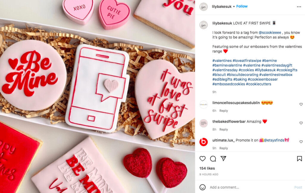 clever valentine's day caption