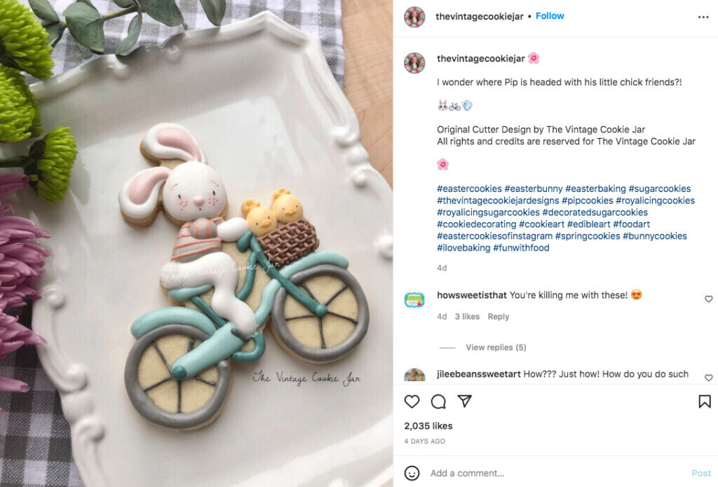 easter bunny clever caption idea