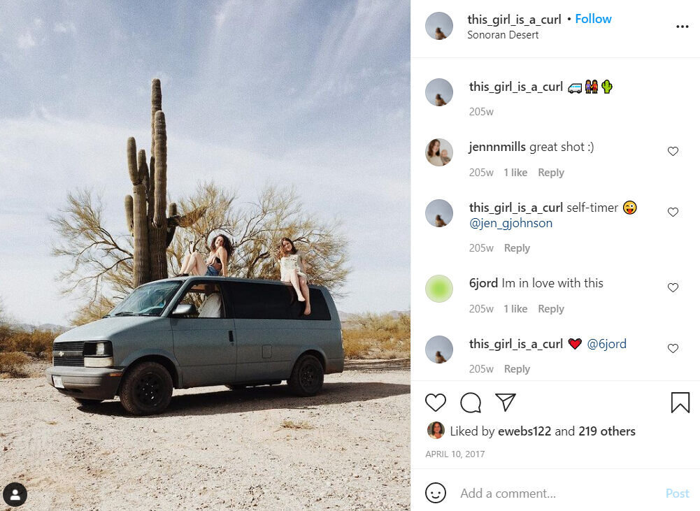 Pictures in destination trip