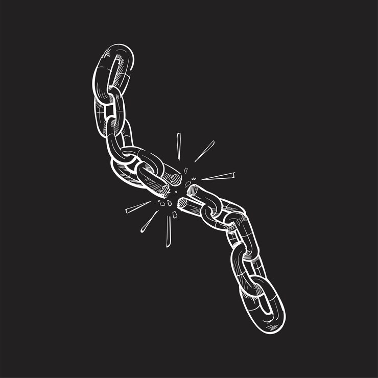 breaking away the chains