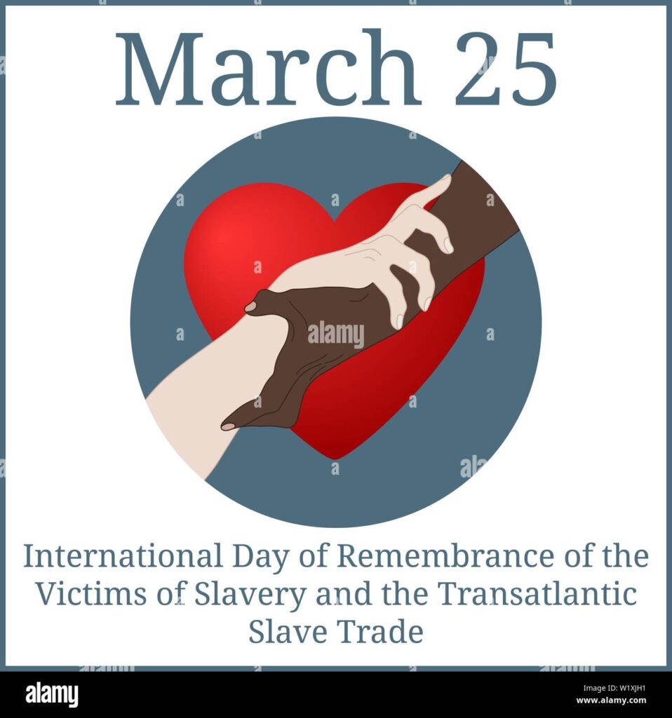 Important for International Day of Remembrance of the Victims of Slavery