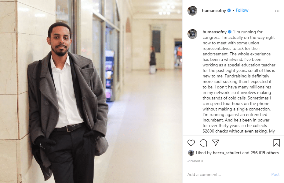 Content worth sharing example