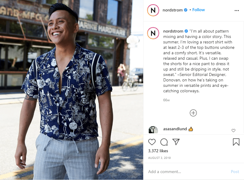 good Instagram captions nordstrom