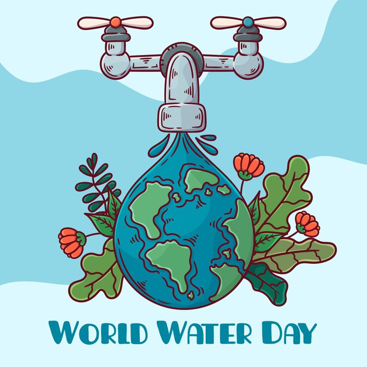 Concerving water for World's water day