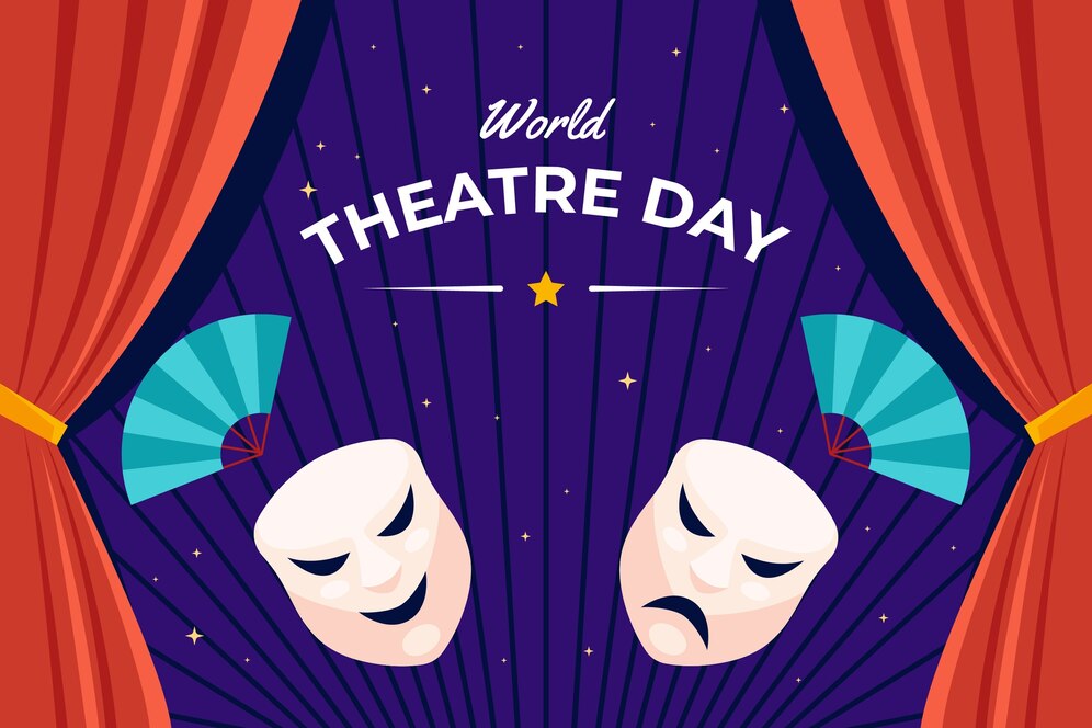 World Theatre Day illiustration