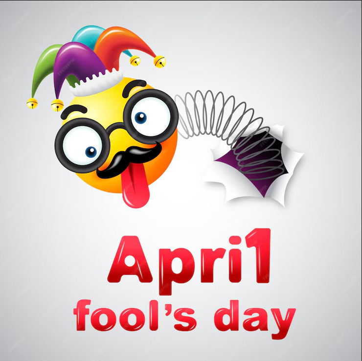 Funny emoji picture for april fool's