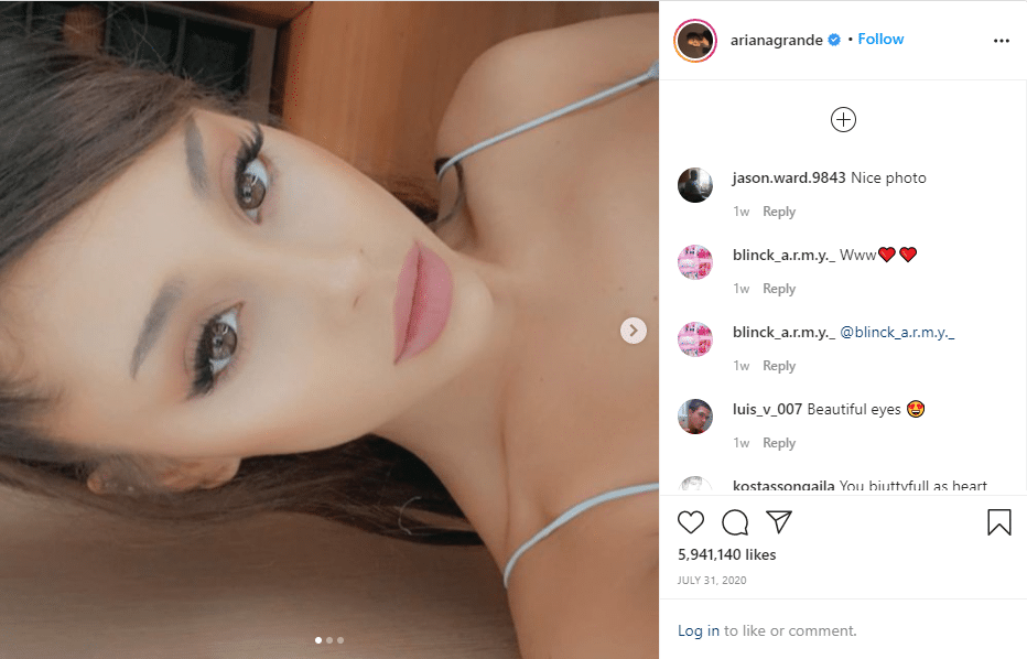 ariana grande who has the most followers on instagram