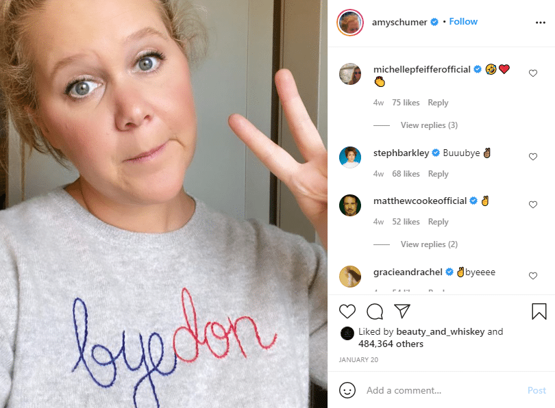 amy schumer ig