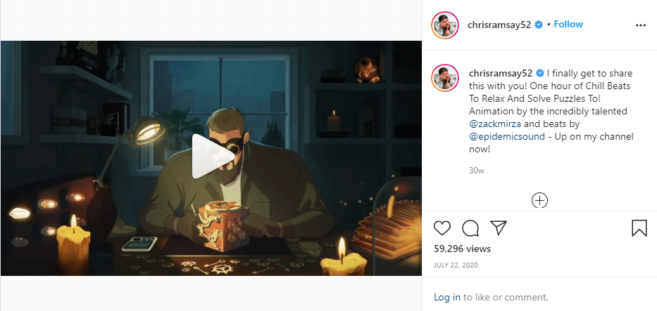 chris ramsay on instagram