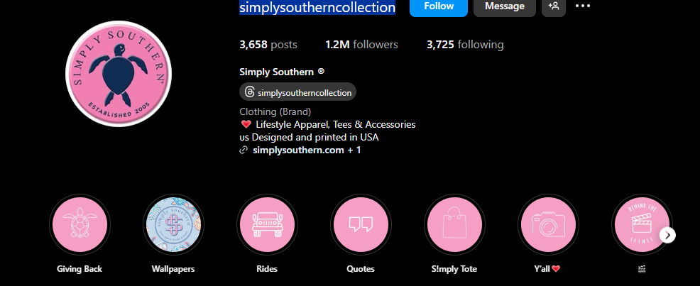 simplysoutherncollection highight