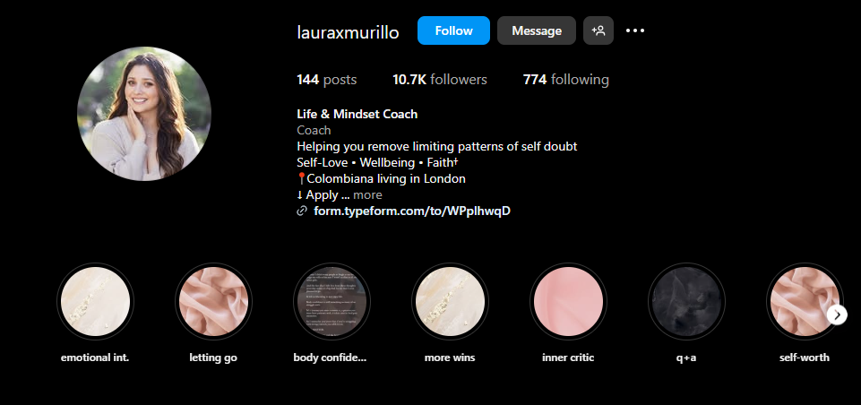 Laura Murillo ig highlight cover