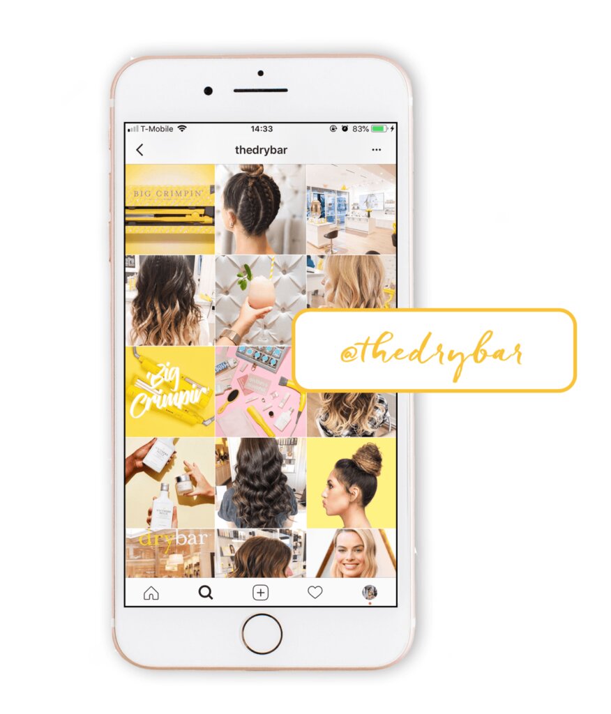 Yellow Instagram Theme