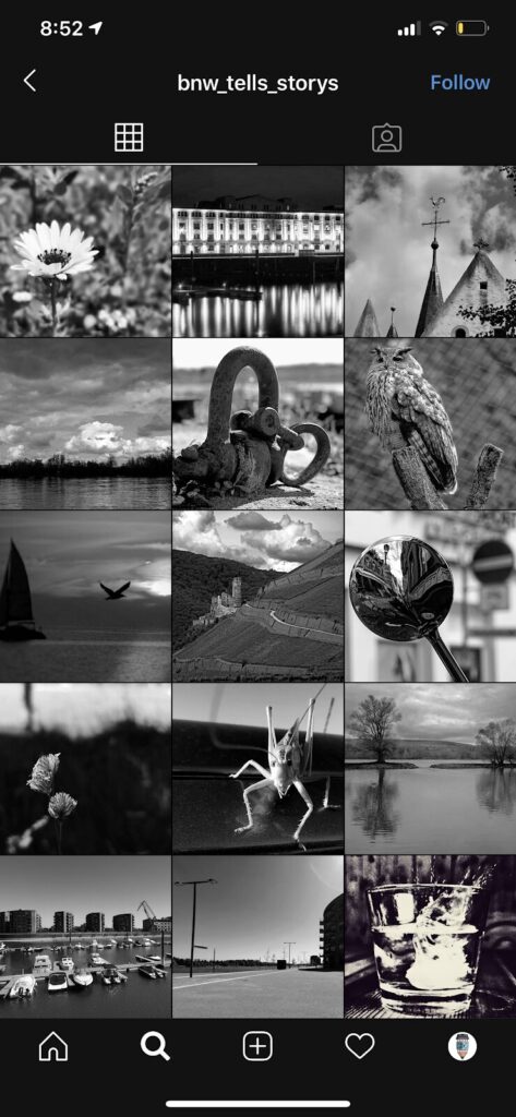 Black and White Theme