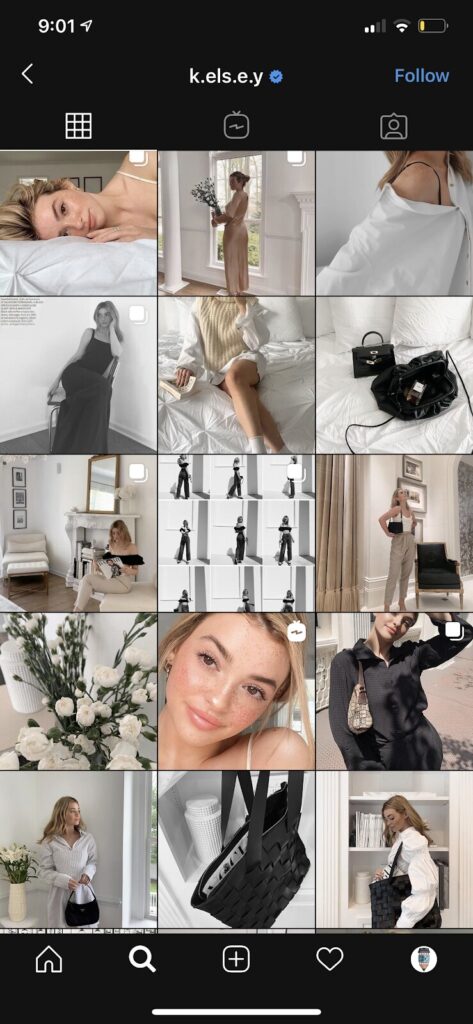 Grayscale Instagram Theme