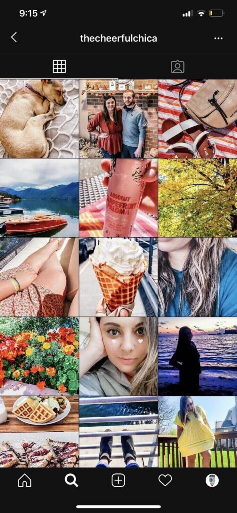 bright and different theme