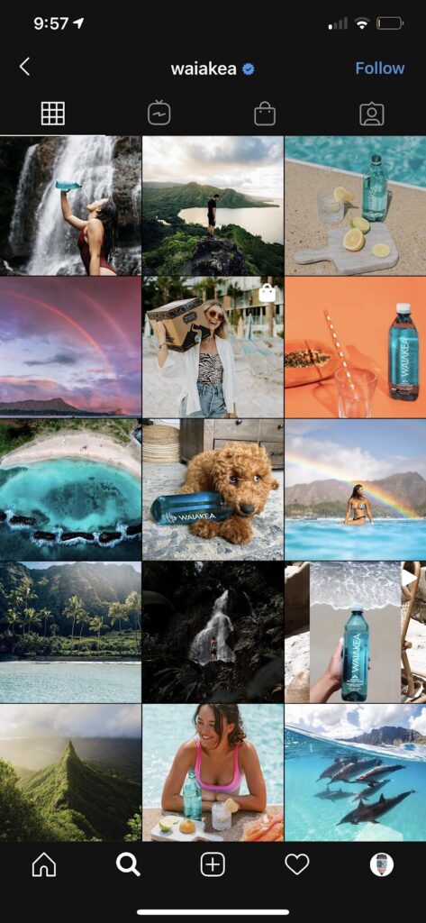 dreamy instagram theme