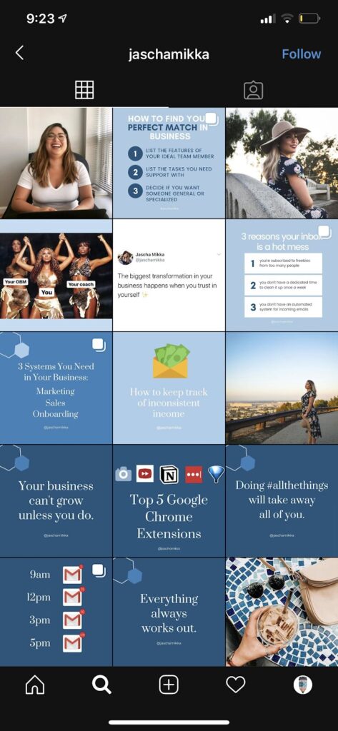 quote instagram theme