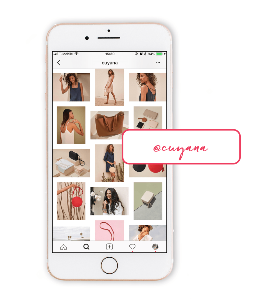 borders instagram theme