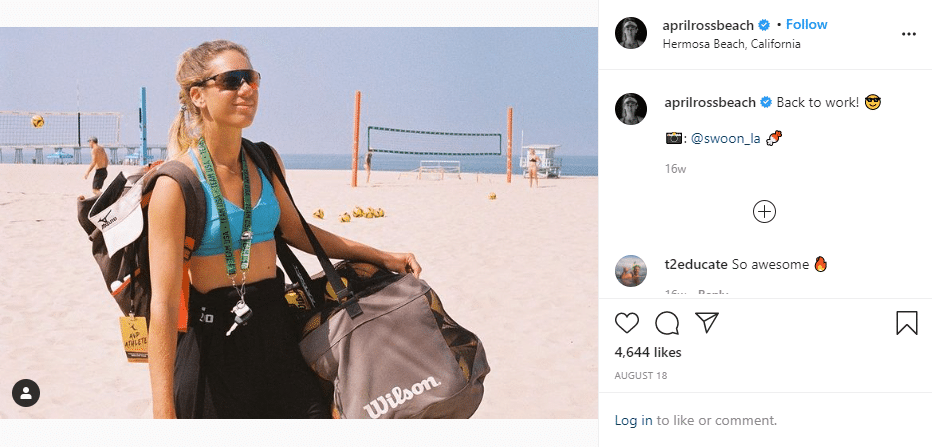 April Ross olimpic medalist