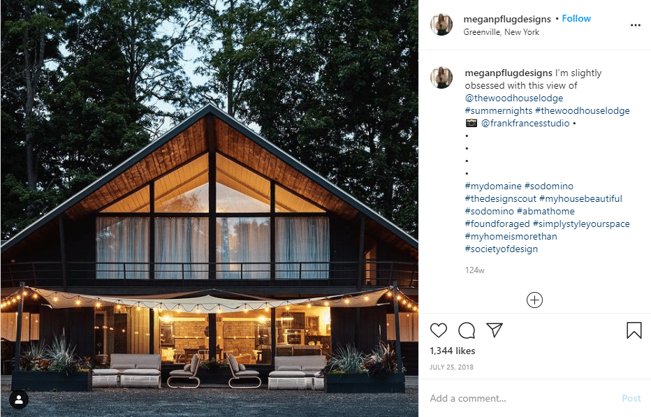 Megan Pflug and her husband housing influencers