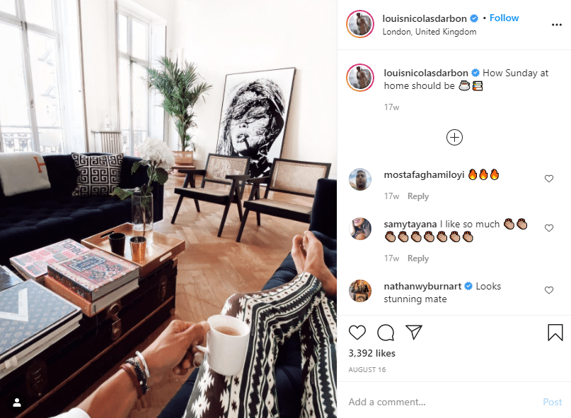 Louis Darbon luxury influencer