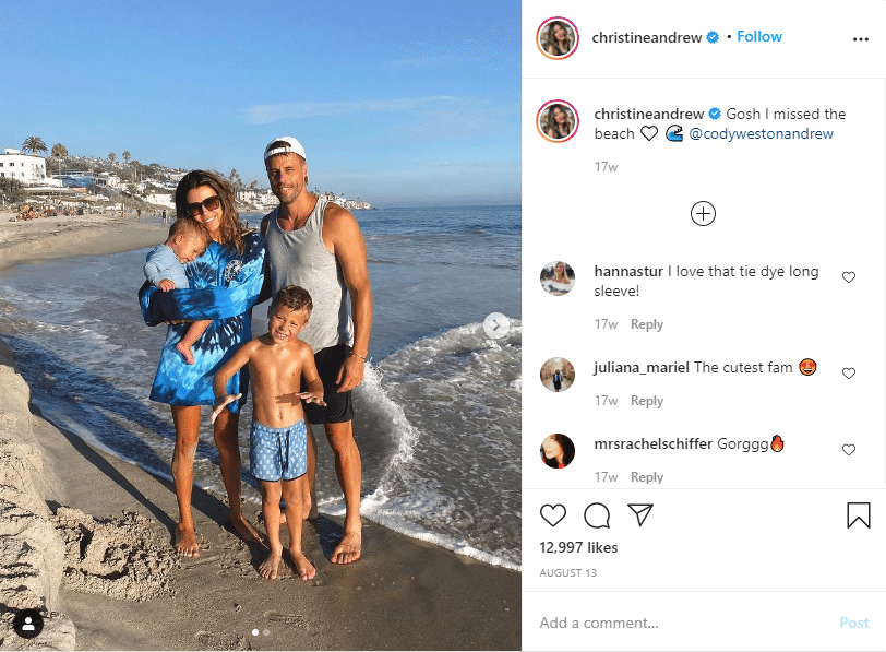 parenting influencer Christine Andrew