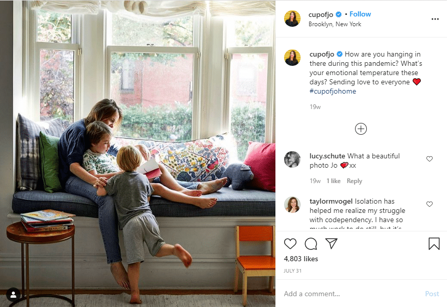 Joanna Goddard women’s lifestyle influencer for instagram