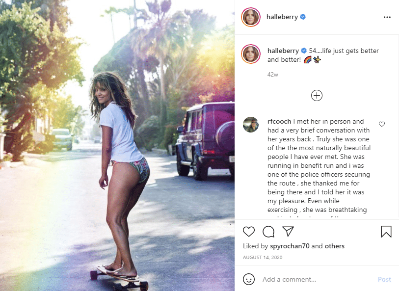 halle berry instagram models